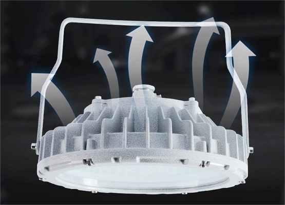 150 Вт алюминиевое светодиодное взрывозащитное освещение высокая отсек светильник с рейтингом IP65 для опасных мест