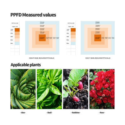 600 Вт светодиодный свет полного спектра с гасимой функцией для оптимального роста растений
