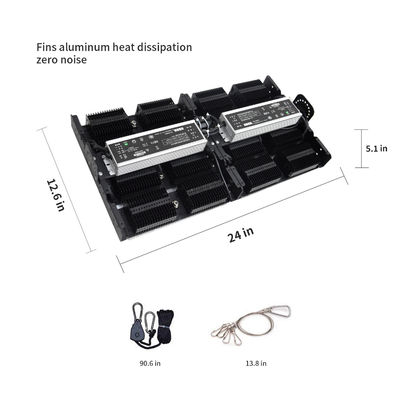 PPFD Reading Led Grow Light Lamps For Indoor Plants NR Specturm (Ледирующие светодиоды для растений в помещениях)