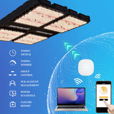 1000W Полный спектр Светодиодный светильник для выращивания растений с регулировкой яркости и таймером
