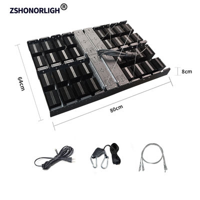 1000W Полный спектр Светодиодный светильник для выращивания растений с регулировкой яркости и таймером