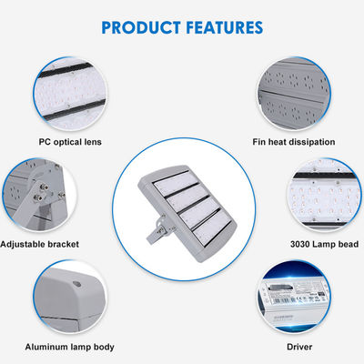 IP65 водонепроницаемое высокоэффективное светодиодное освещение стадиона с цветовой температурой 3000K/4000K/5000K/5700K