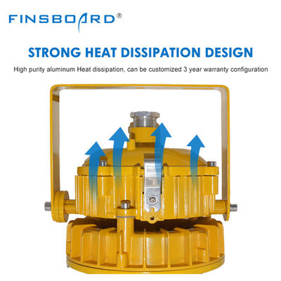 ATEX светодиодный взрывозащитный фонарь IP65 водонепроницаемый высокий подводный свет с продолжительностью жизни 50 000 часов и энергоэффективностью