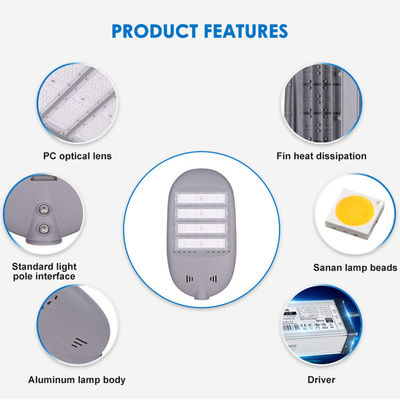 Высокая яркость IP65 водонепроницаемый алюминиевый корпус светодиодный уличный свет для наружного освещения автомобильных дорог