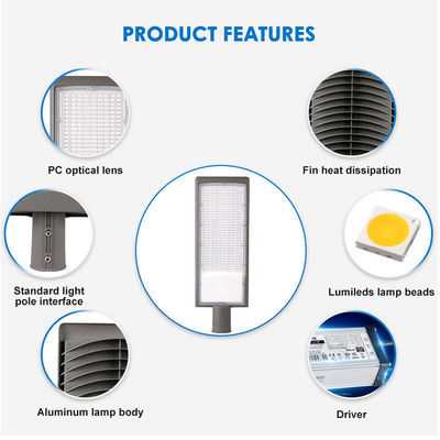 IP66 Водонепроницаемый литой алюминиевый светодиодный уличный фонарь со светодиодами SMD2835 для наружного использования