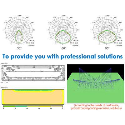 Светодиодный уличный фонарь высокой эффективности 120 лм/Вт с водонепроницаемостью IP66 и широким диапазоном напряжения AC85-265В для наружного освещения автомагистралей