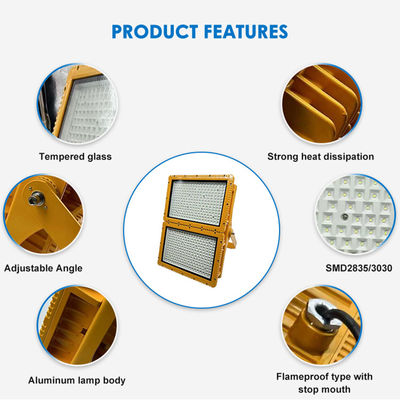 400 Вт взрывозащитные светильники с углом луча 120° и защитой IP66
