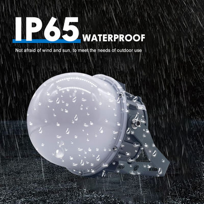 Взрывозащищенный линейный светильник IP65, 50 Вт, 100 Вт, 150 Вт, светодиодное освещение для опасных зон с алюминиевым закаленным стеклом