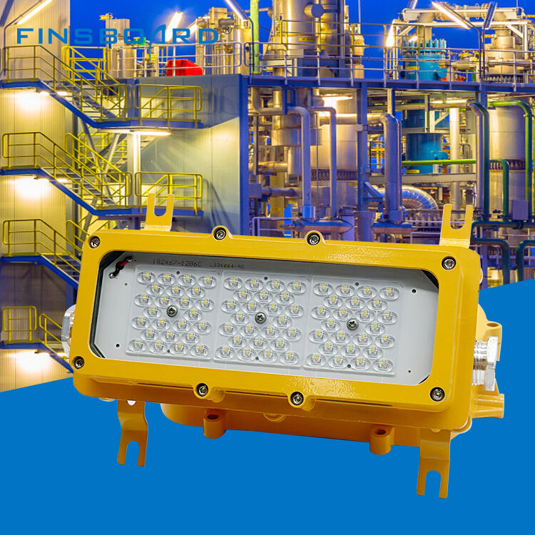 Влагозащищенный светильник IP65 для кабельного прохода в туннеле метро, коридорное освещение, алюминий, 50 Вт, взрывозащищенный светодиодный светильник