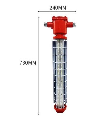 2700K-6500K светодиодный взрывостойкий линейный свет, устойчивый к коррозии, рейтинг WF2