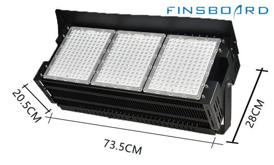 Снижаемое светодиодное освещение стадиона 6500w 45° Угол объектива