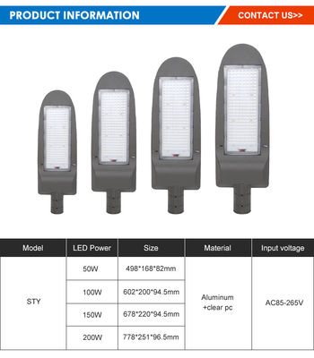 SMD 3030 IP66 3000K до 6500K Высокие лумены светодиодного уличного освещения для парковочных площадок, автомагистралей