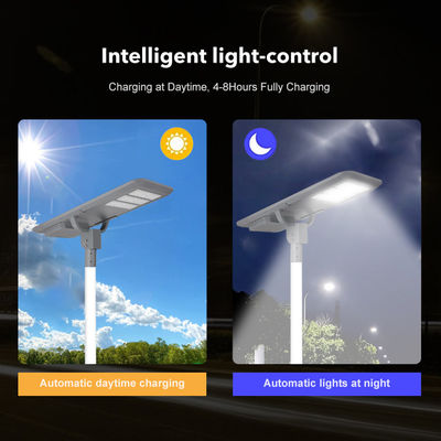 Наружное дорожное освещение Ip66 Водостойкий уличный свет 400w 600w 800w 1000w 1200w Интегрированный все в одном светодиодный солнечный уличный свет
